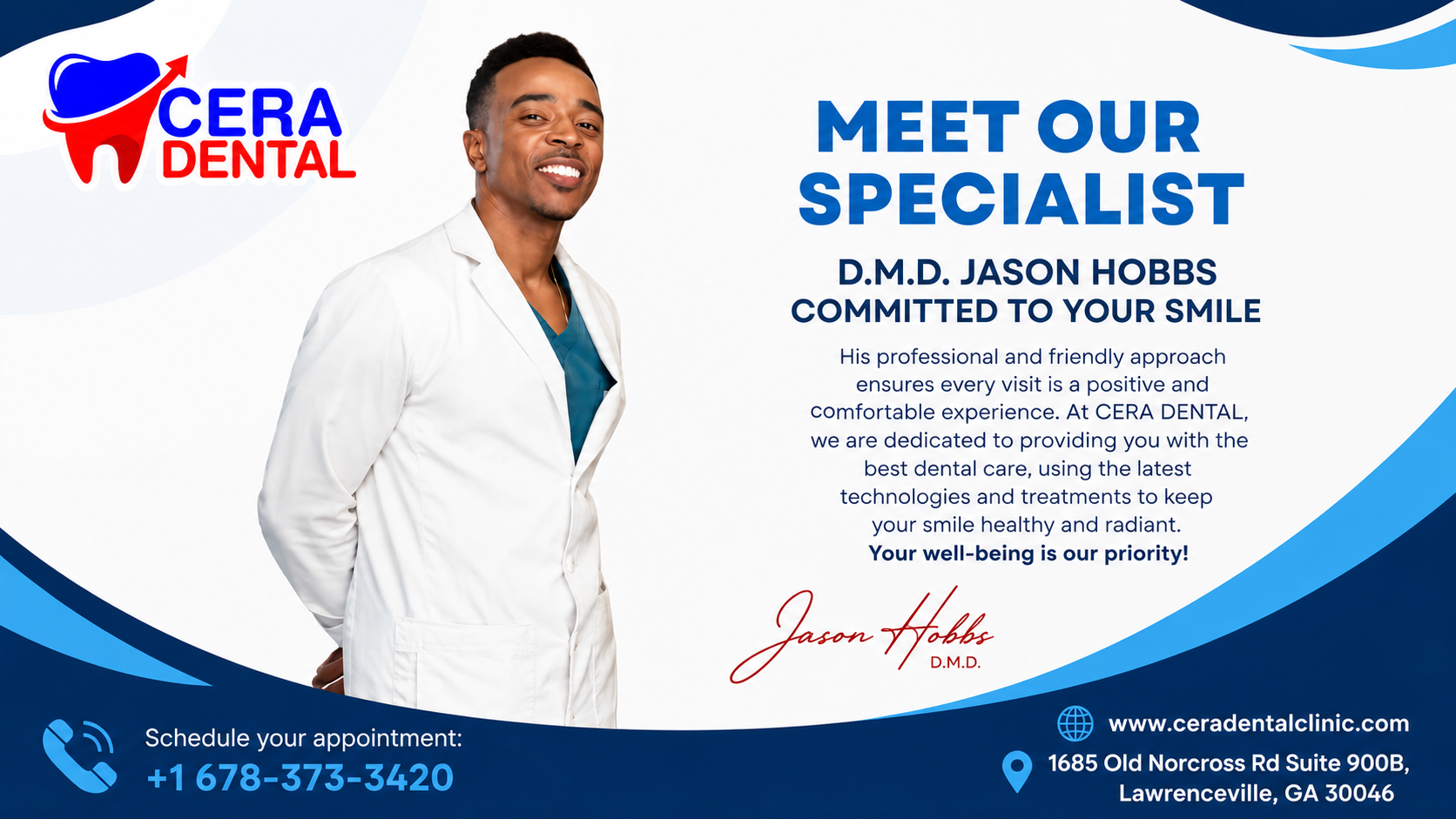 Dr. Jason Hobbs, D.M.D. — Cera Dental Care Specialist